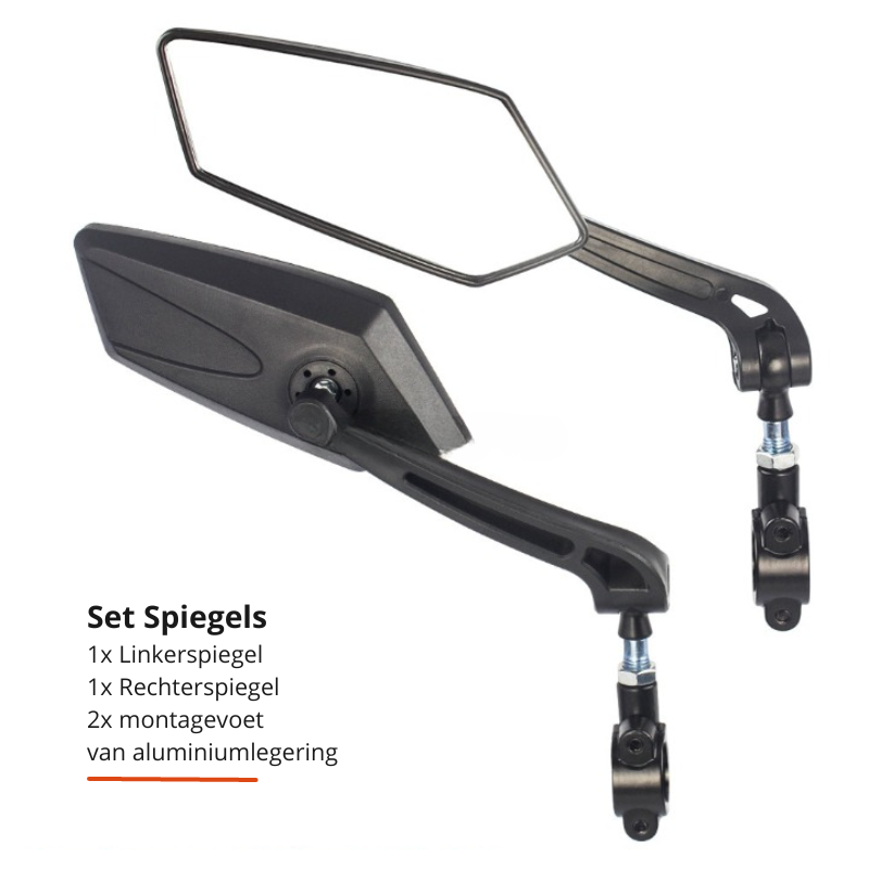 360° rearview mirror for bicycle with handlebar mount | Kalsten