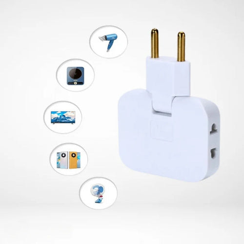 FlexiPlug – Ultra-Thin 180° Rotatable Extension Cord