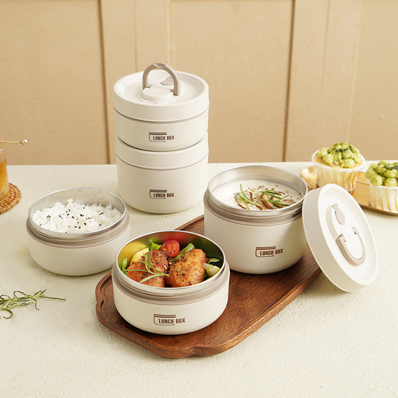 Leak-proof Lunch Box With Thermal Insulation In Stainless Steel | Kalsten