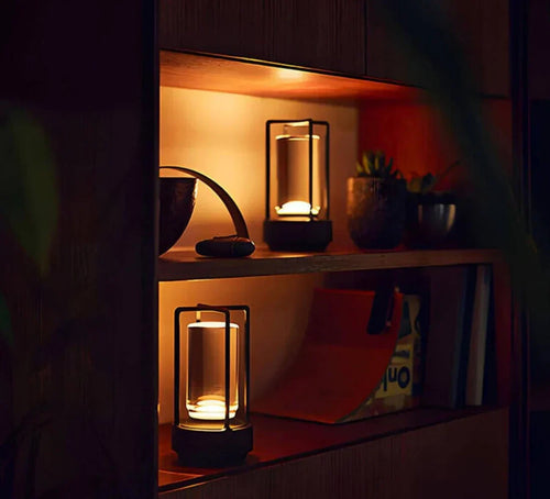Waterproof and Portable Crystal Table Lamp - AuroraGlow | Noxord