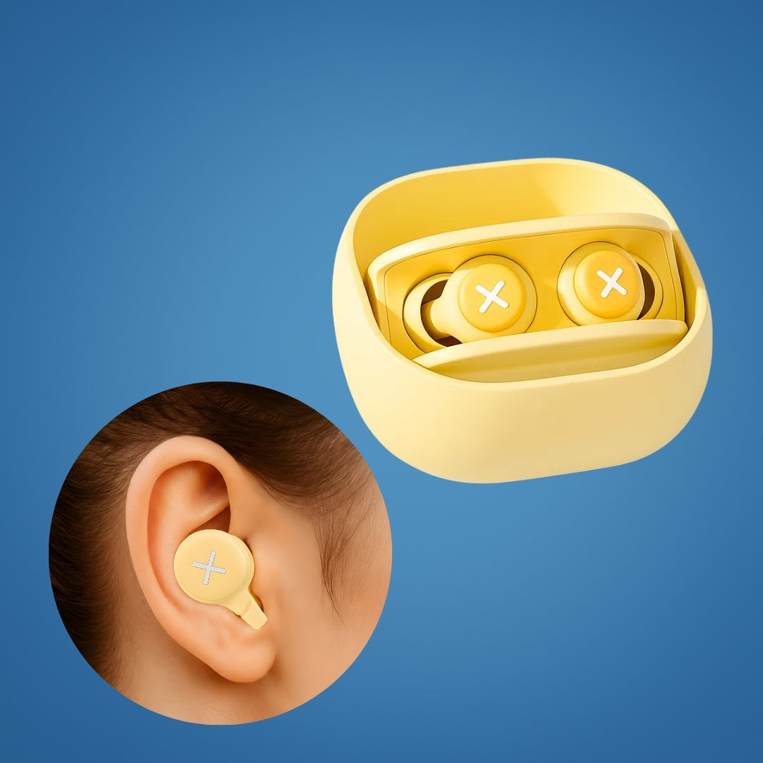 Block Snoring & City Noise – Soft Silicone Fit – Reusable & Hygienic – Ideal for Side Sleepers & Travel Noxord