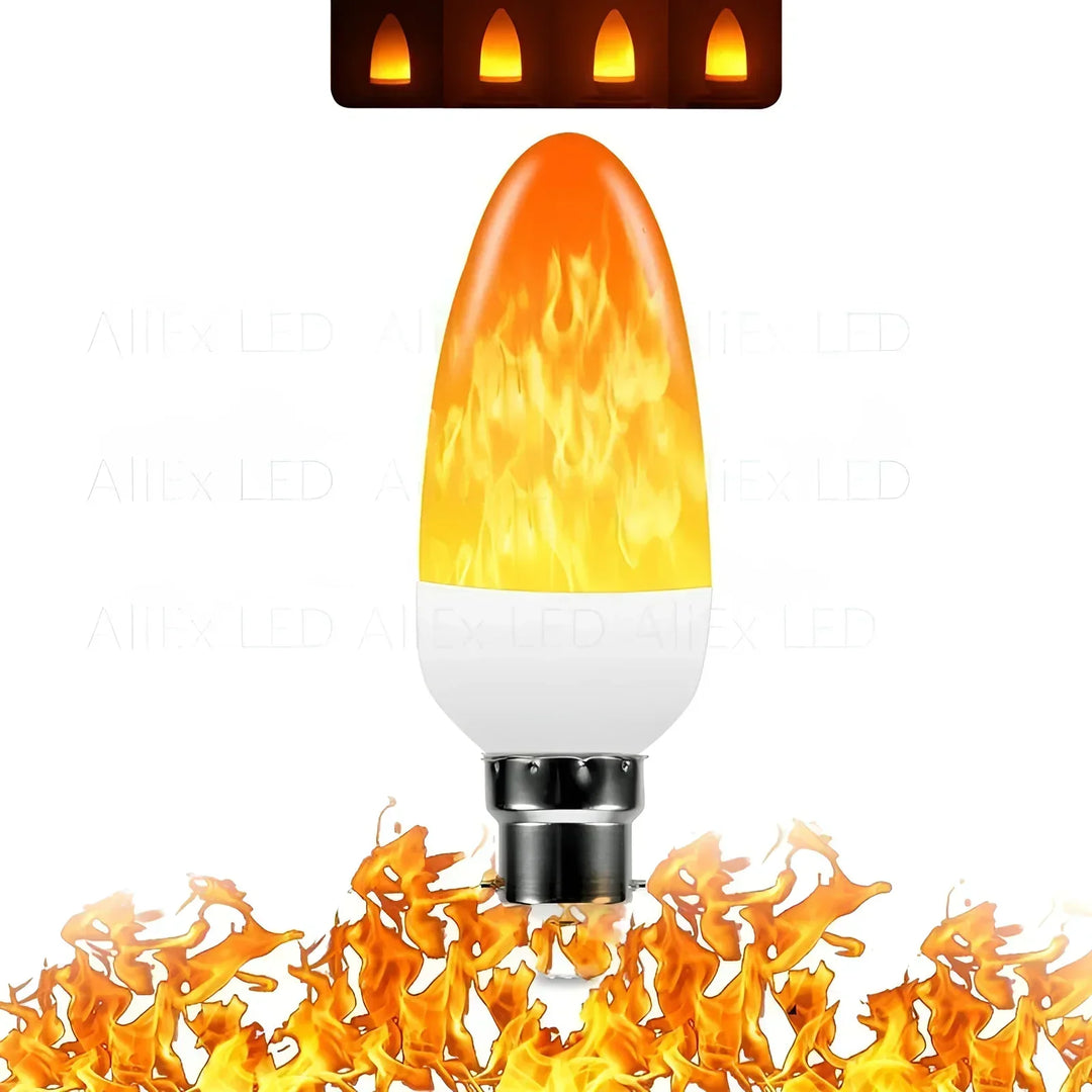 LED Flame Effect Lamp – Realistic Glow