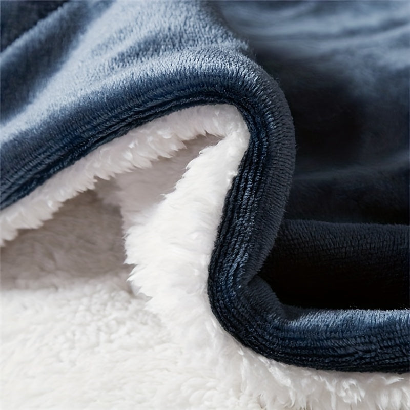Chic Sherpa Fleece Blanket for Optimal Comfort Noxord