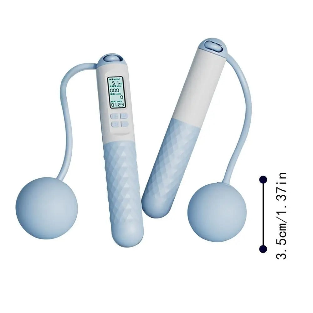 Wireless Jump Rope with Counter – Weighted Handles for Home Cardio Workouts | Kalsten