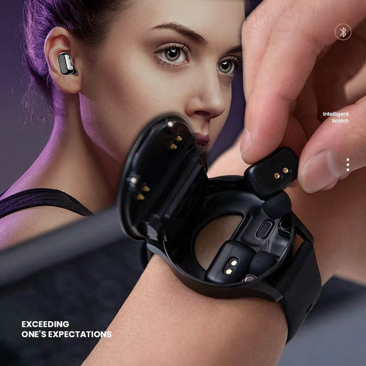 2-in-1 Smartwatch with Bluetooth Headphones | Kalsten