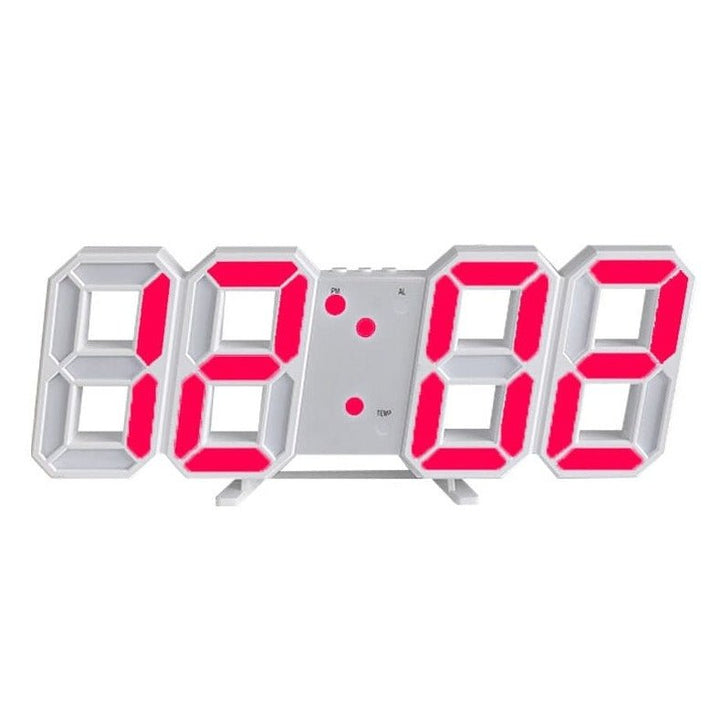 GlowLuxe - Stylish 3D LED Wall Clock | Kalsten