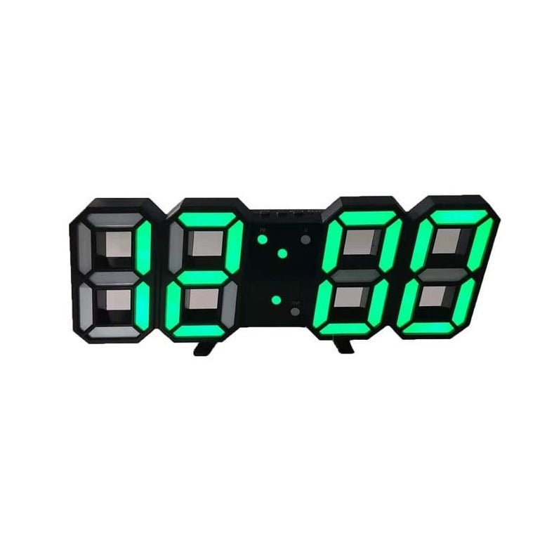 ClariTime 3D LED Wall Clock — Recognize your stress-free time in radiant clarity at any time | Kalsten