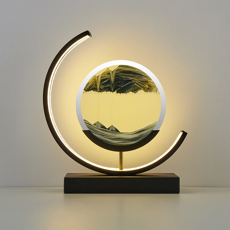 Kalsten | 3D Sand Shell Table Lamp - Abyss
