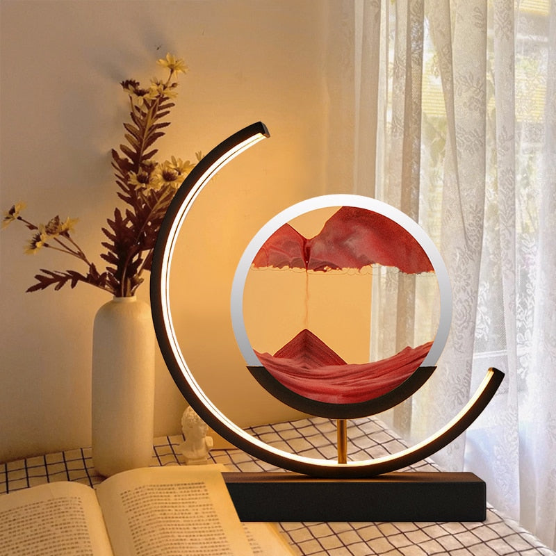 Kalsten | 3D Sand Shell Table Lamp - Abyss