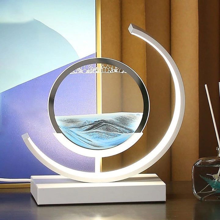 Kalsten | 3D Sand Shell Table Lamp - Abyss