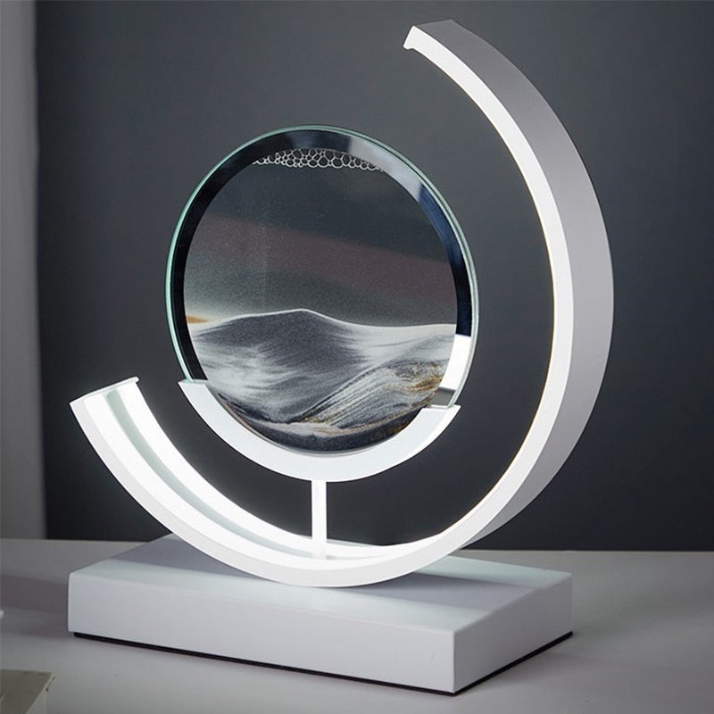 3D Sand Shell Table Lamp - Abyss | Noxord