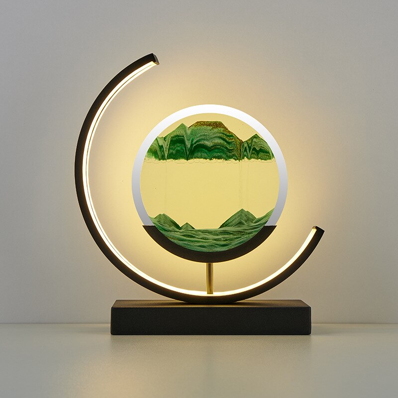 Kalsten | 3D Sand Shell Table Lamp - Abyss