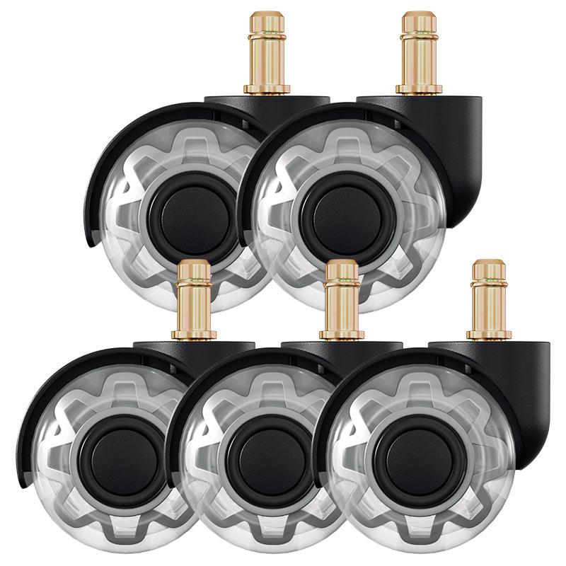 5 pieces office chair wheels swivel chair wheels 10mm x 22mm | Kalsten