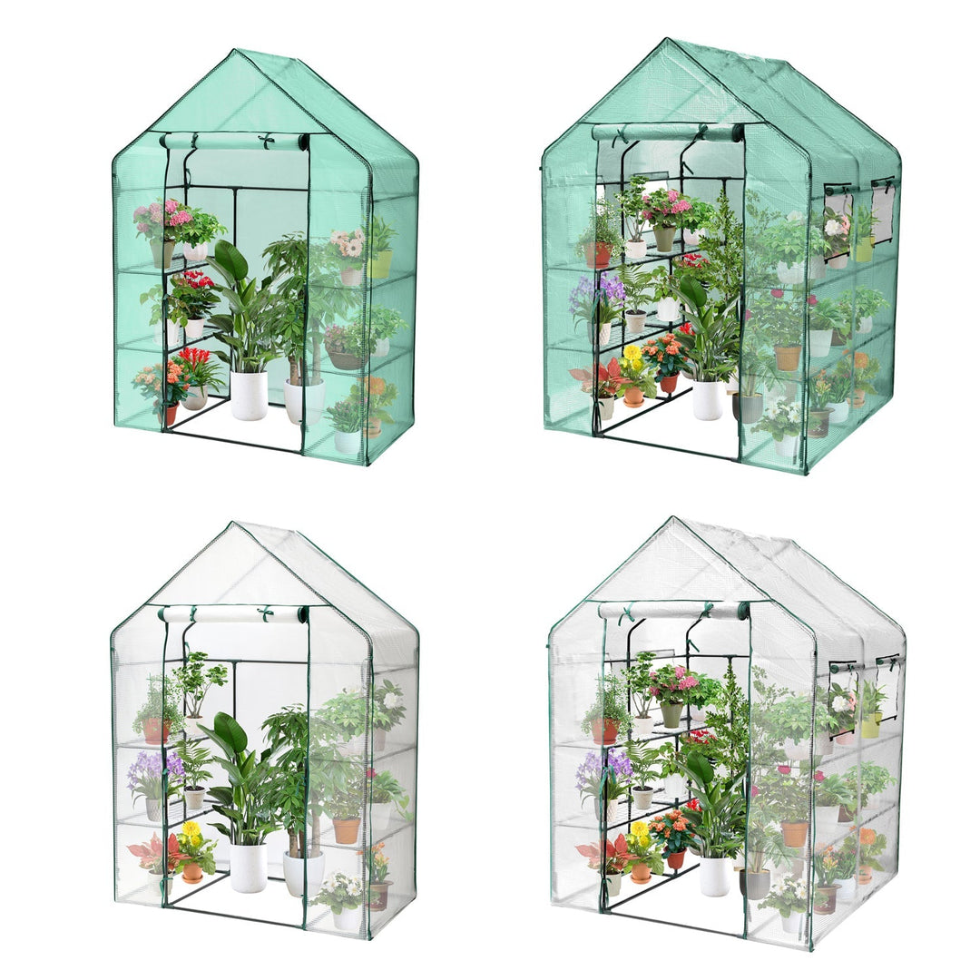Greenhouse Film Greenhouse with Shelves | Kalsten