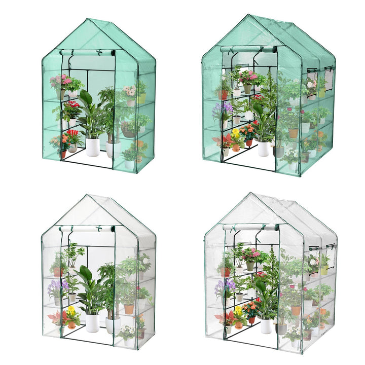 Greenhouse Film Greenhouse with Shelves | Kalsten