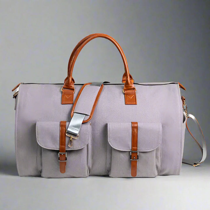 Travel Duffel Bag Leather Hand Luggage Noxord