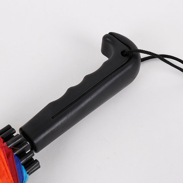 Women's automatic and windproof umbrella with ergonomic handle Kalsten