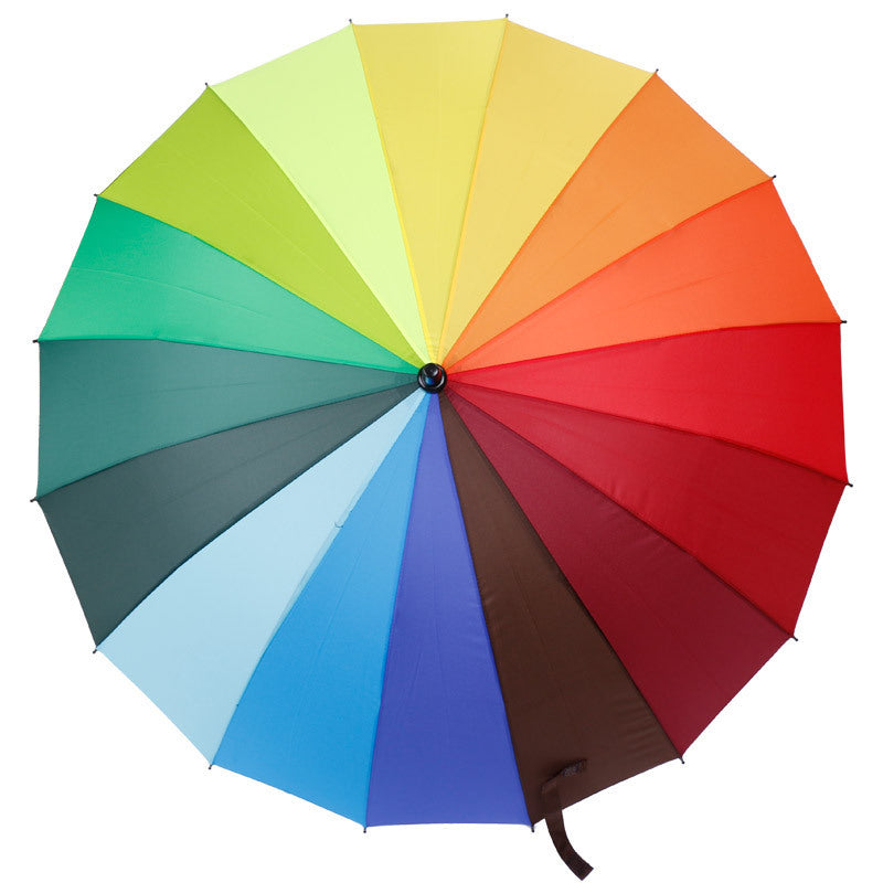 Women's Wind Resistant Automatic Umbrella with Ergonomic Handle Kalsten