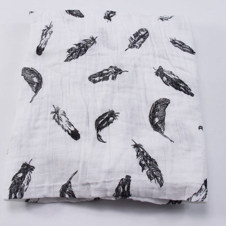 Cute Patterned Muslin Swaddle Blanket kalsten