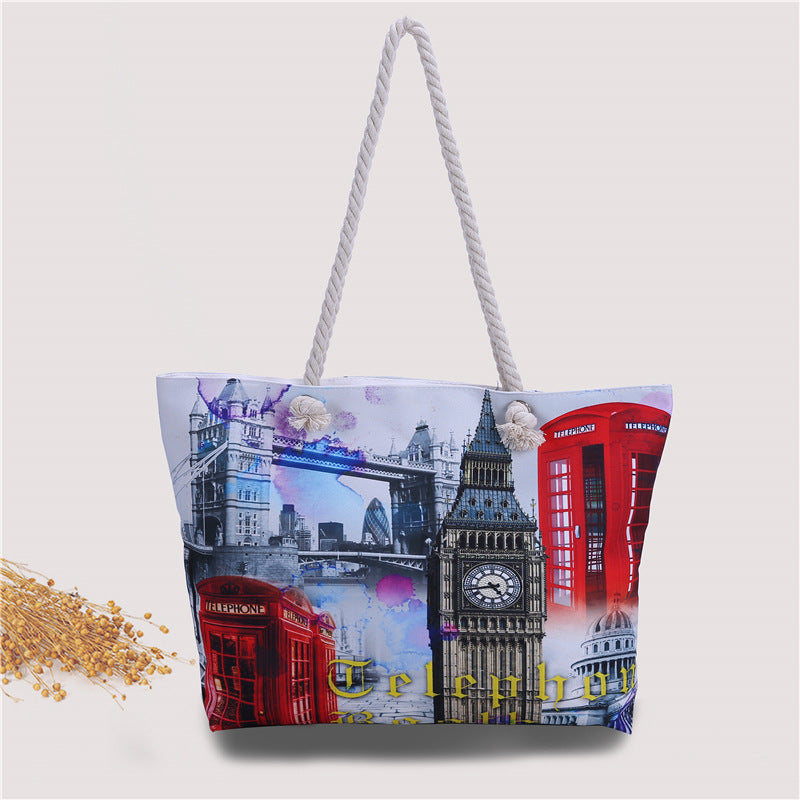 Spacious shopping and beach bag Kalsten