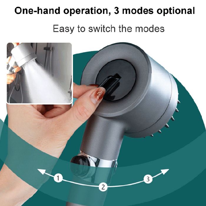Noxord | Shower head – PowerSpray – increased pressure – Spa experience