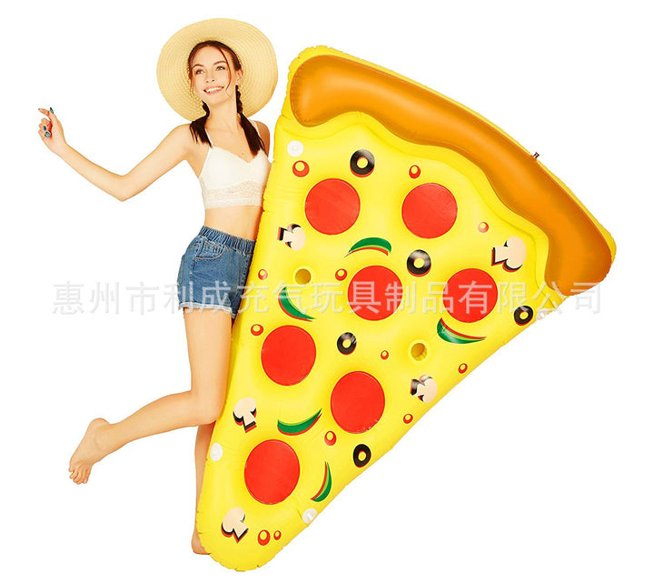 Women inflatable pizza lounger Kalsten