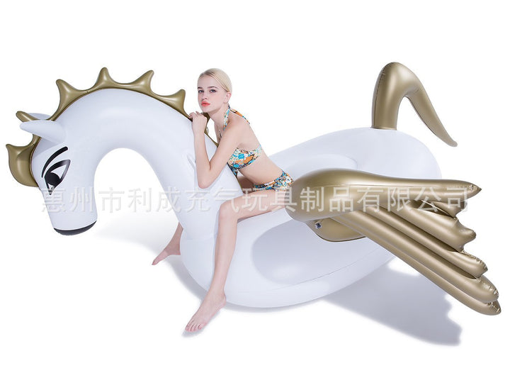 Women inflatable unicorn bath fun Kalsten
