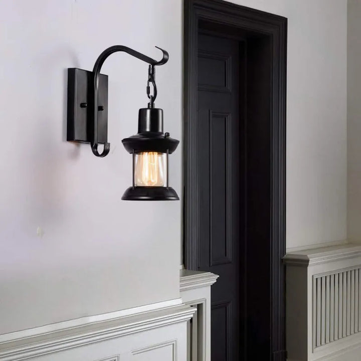 Vintage Metal Industrial Wall Light Noxord
