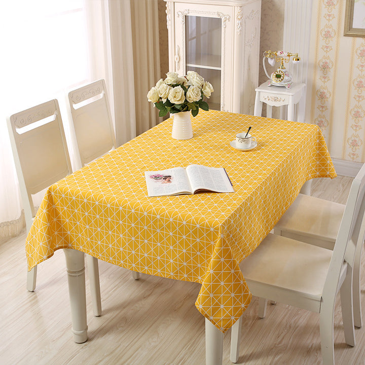 Herringbone Pattern Dining Tablecloth