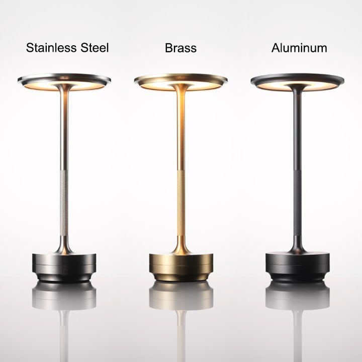 Kalsten | Cordless Table Lamp - Dimmable & Rechargeable Waterproof Desk Light