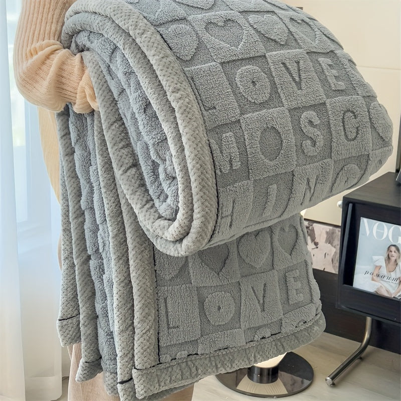 Stylish Coral Fleece Blanket for Ultimate Comfort Noxord