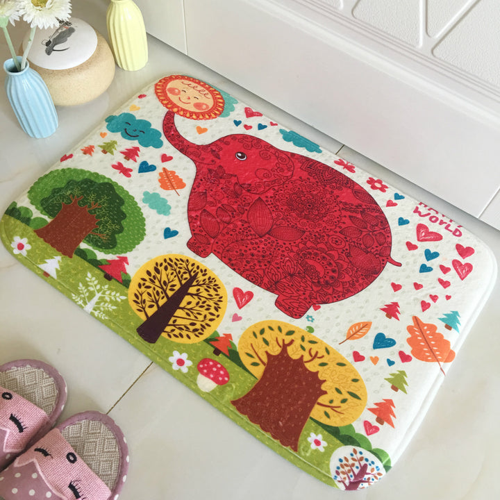 Cozy Decorative Bathroom Mat Kalsten
