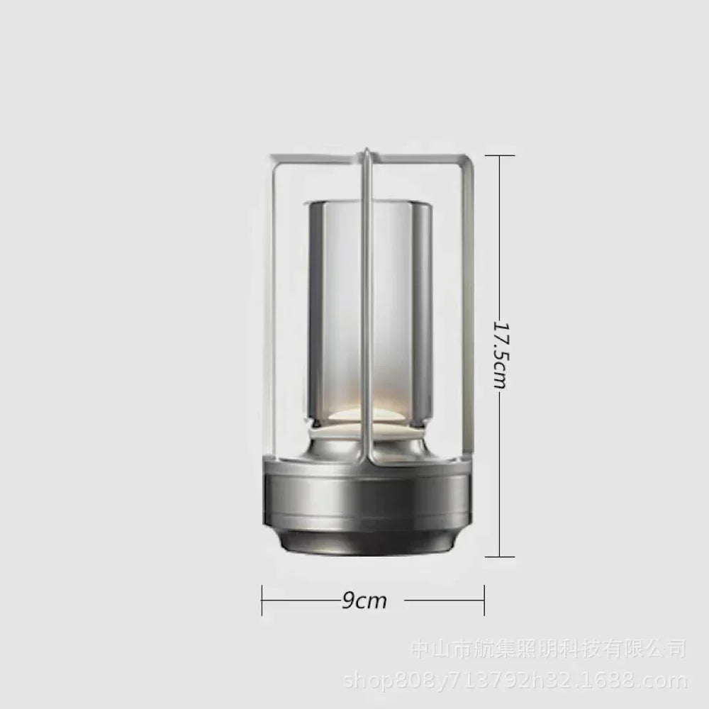 Waterproof and Portable Crystal Table Lamp - AuroraGlow | Noxord