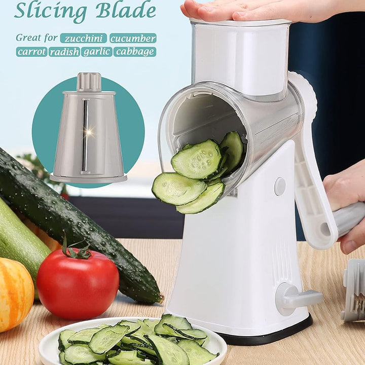 5-in-1 Rotating Cheese Slicer and Grater | Kalsten
