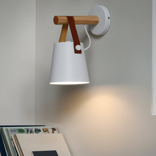 Modern Nordic Plug-In Swing Arm Wall Sconce – Adjustable Iron Bedside Reading Light | Noxord