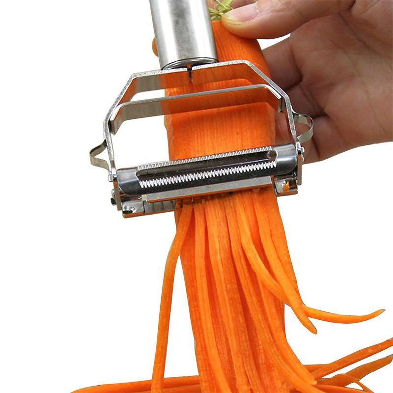 Practical and Safe Vegetable Peeler – High-Quality Stainless Steel Peeler for Vegetables and Fruits, Ergonomic and Easy to Clean, Perfect for the Kitchen | Noxord