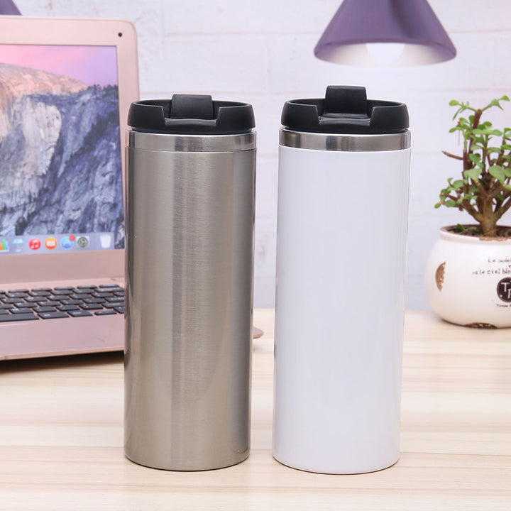 Women's thermal mug with spill-proof lid and double wall Kalsten