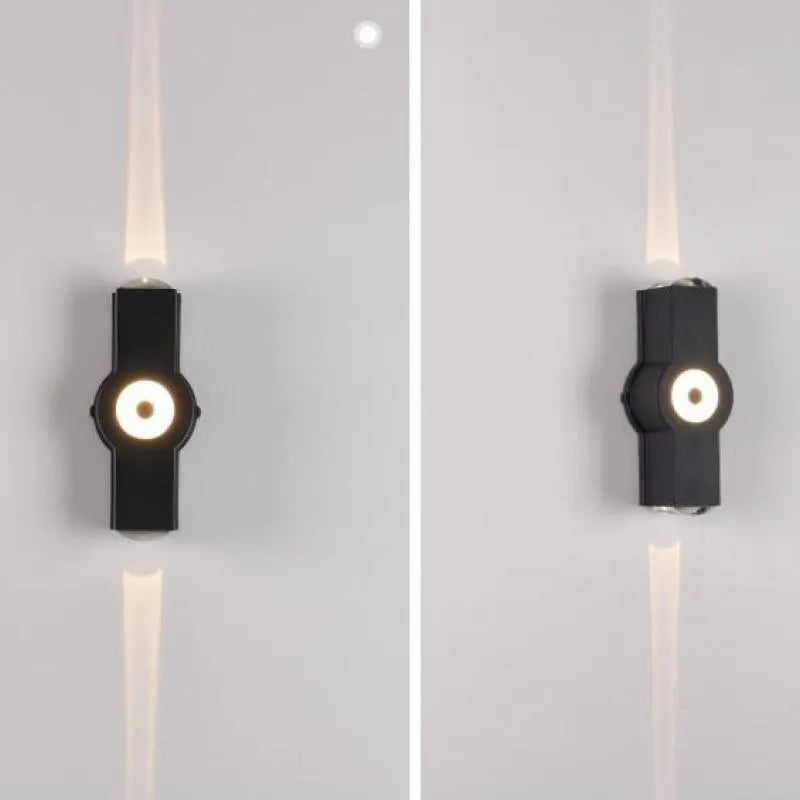 Modern Acrylic Outdoor LED Wall Lamp Noxord