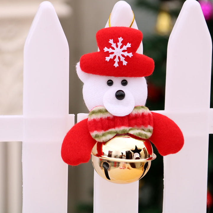 Christmas Snowman Doorbell Decor Kalsten