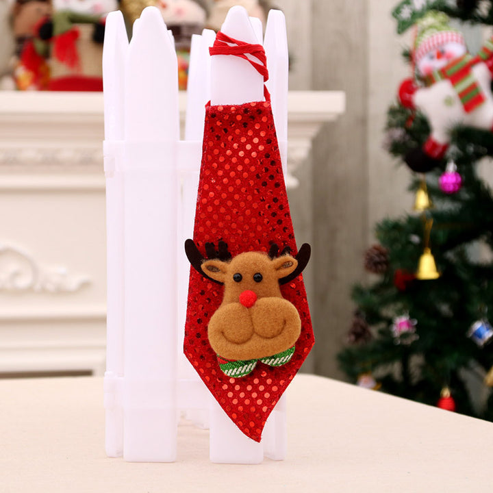 LED Illuminated Santa Tie Decoration Kalsten