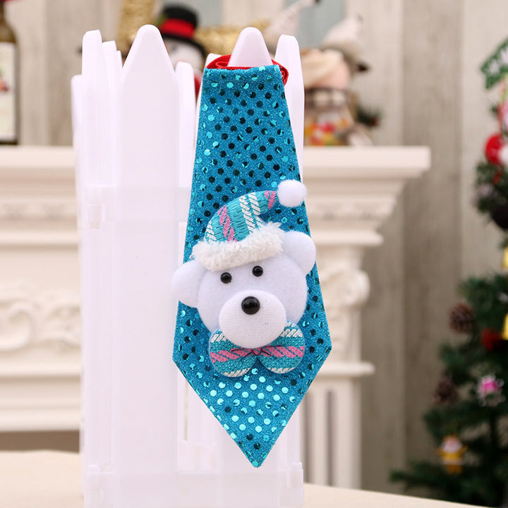 LED Illuminated Santa Tie Decoration Kalsten
