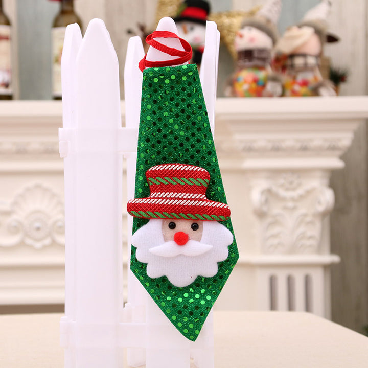 LED Illuminated Santa Tie Decoration Kalsten
