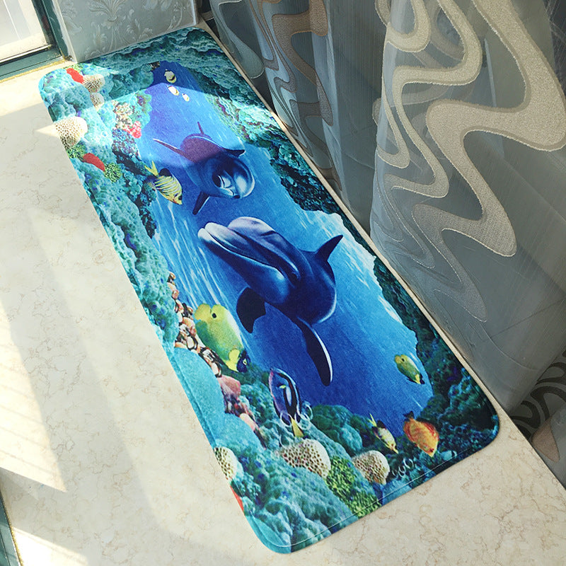 Marine Life Bath Mat Kalsten
