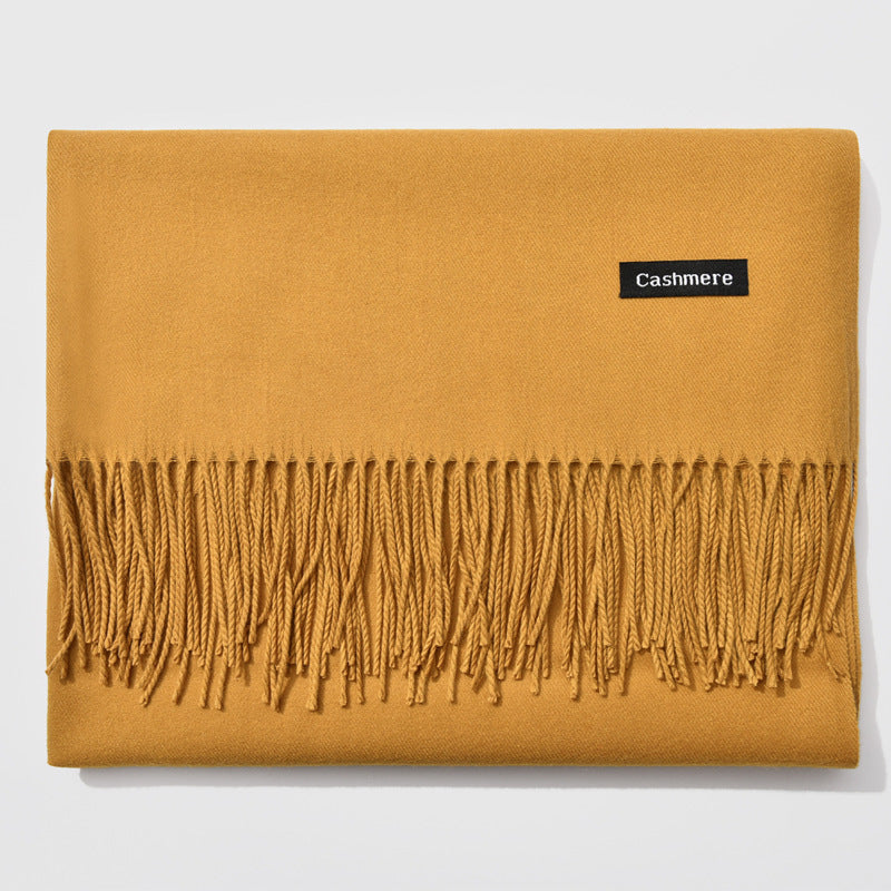 Kalsten | New Women's Winter Scarf Monochrome Variety Warm Classic Scarf