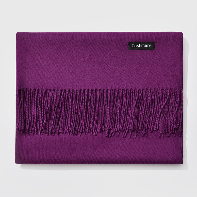 Kalsten | New Women's Winter Scarf Monochrome Variety Warm Classic Scarf