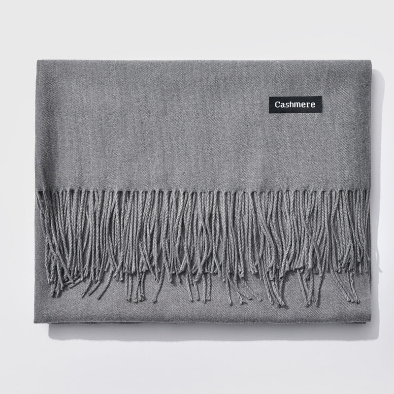 Kalsten | New Women's Winter Scarf Monochrome Variety Warm Classic Scarf