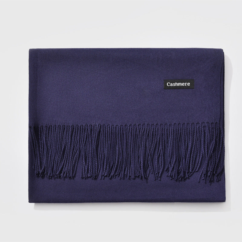 Kalsten | New Women's Winter Scarf Monochrome Variety Warm Classic Scarf