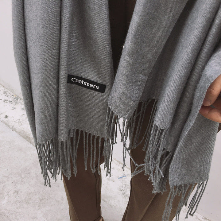 Kalsten | New Women's Winter Scarf Monochrome Variety Warm Classic Scarf