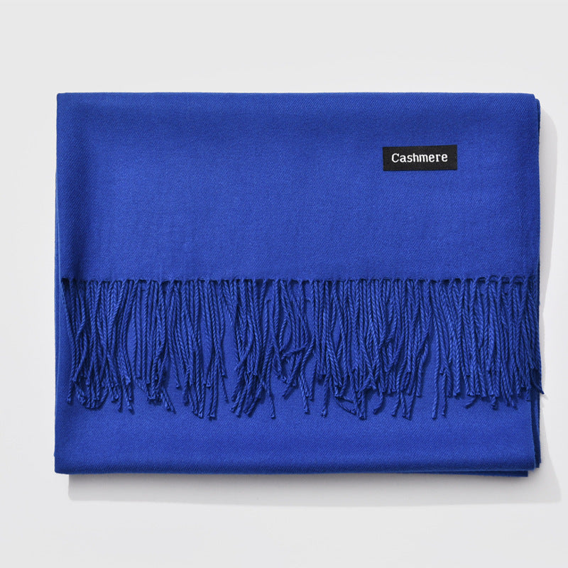 Kalsten | New Women's Winter Scarf Monochrome Variety Warm Classic Scarf