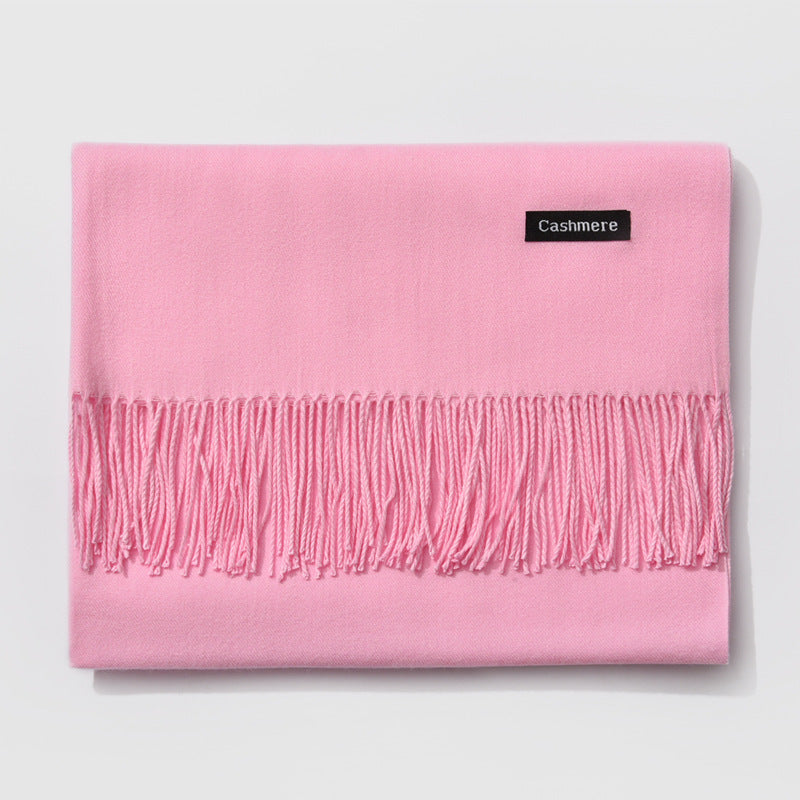 Kalsten | New Women's Winter Scarf Monochrome Variety Warm Classic Scarf